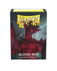 Dragon Shield Box of 100 in Matte Blood Red